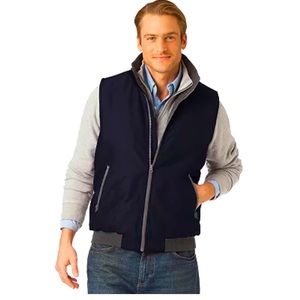 Chaps Fleece-Lined Microfiber Men’s vest size 2XL Blue